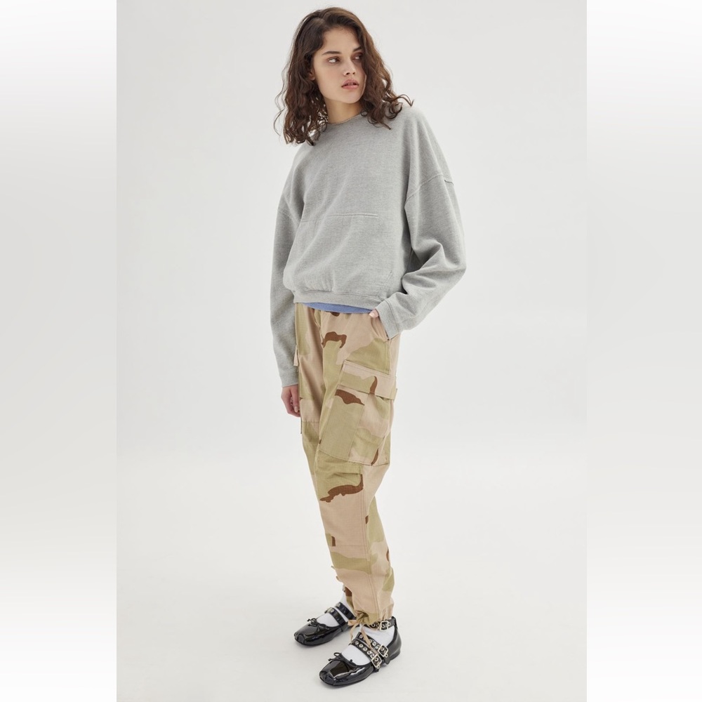 Urban Outfitters- Urban Renewal All Over Camo Cargo Pants - Tan Camo - Size XL